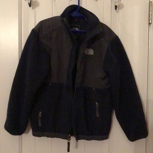 North Face Denali Boys Navy Blue S
